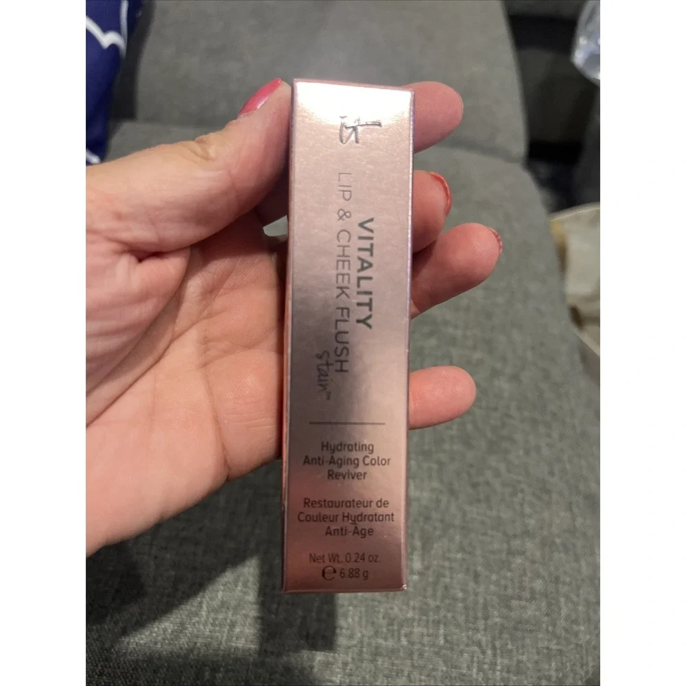 IT Cosmetics Vitality Flush Reviver Lip & Cheek Stain Stick 